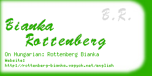 bianka rottenberg business card